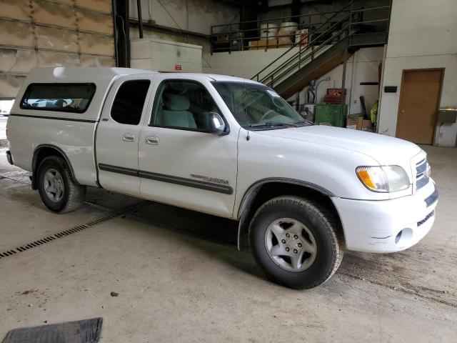 5TBRT34143S384524 - 2003 TOYOTA TUNDRA ACCESS CAB SR5 WHITE photo 4