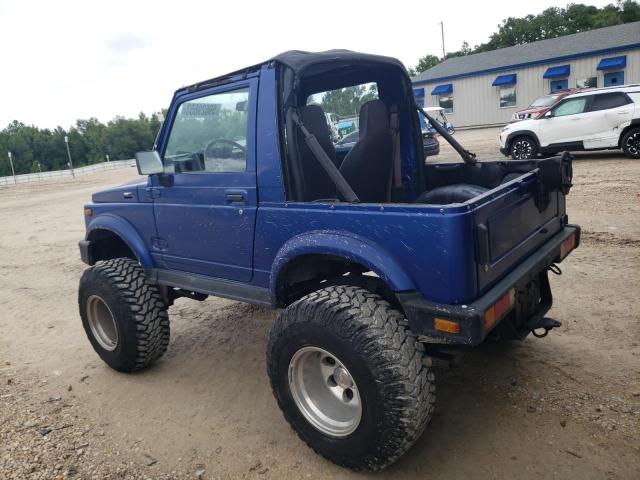 JS3JC51C9H4137378 - 1987 SUZUKI SAMURAI BLUE photo 2