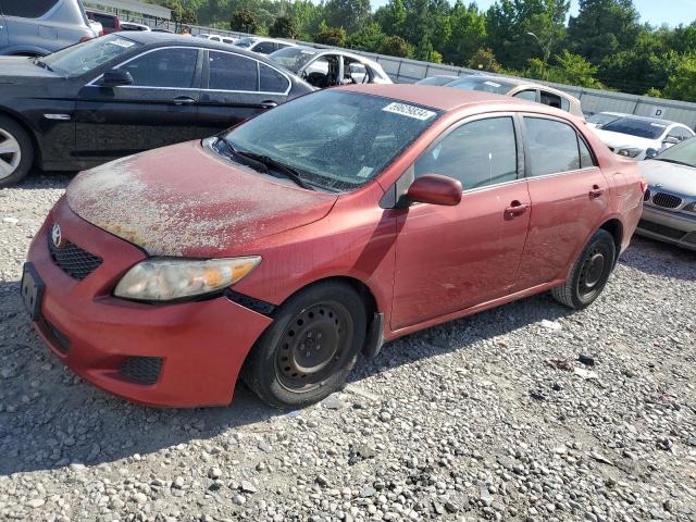 1NXBU40E79Z111887 - 2009 TOYOTA COROLLA BASE RED photo 1