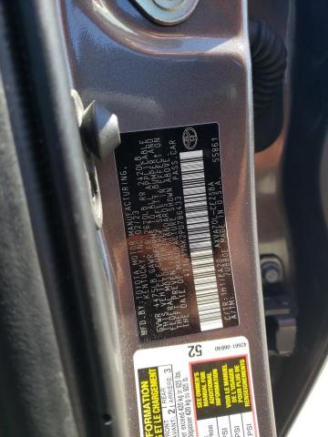 4T1G11AK2PU786433 - 2023 TOYOTA CAMRY SE NIGHT SHADE GRAY photo 12