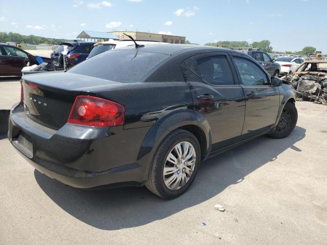 1C3CDZAB1EN113752 - 2014 DODGE AVENGER SE BLACK photo 3