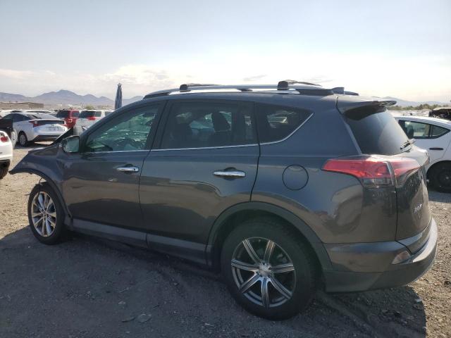 2T3DFREV2JW762316 - 2018 TOYOTA RAV4 LIMITED Gris photo 2