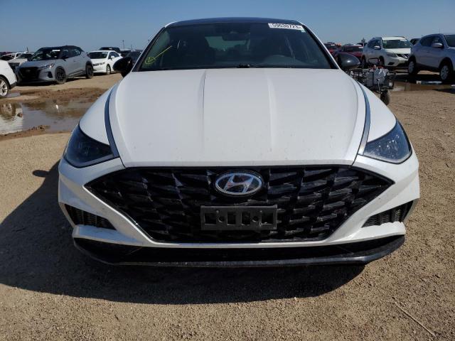 5NPEJ4J2XMH074688 - 2021 HYUNDAI SONATA SEL PLUS WHITE photo 5