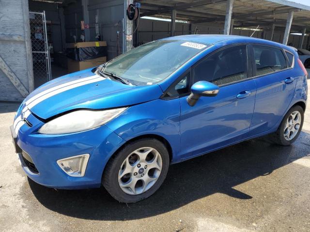 3FADP4FJ8BM217306 - 2011 FORD FIESTA SES BLUE photo 1