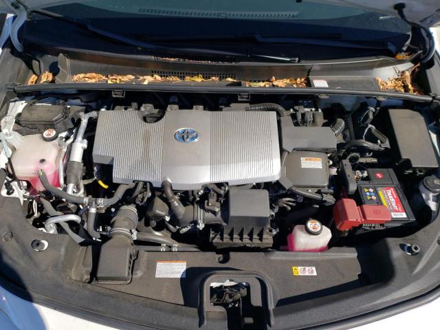 JTDKARFP5K3117752 - 2019 TOYOTA PRIUS PRIM WHITE photo 11