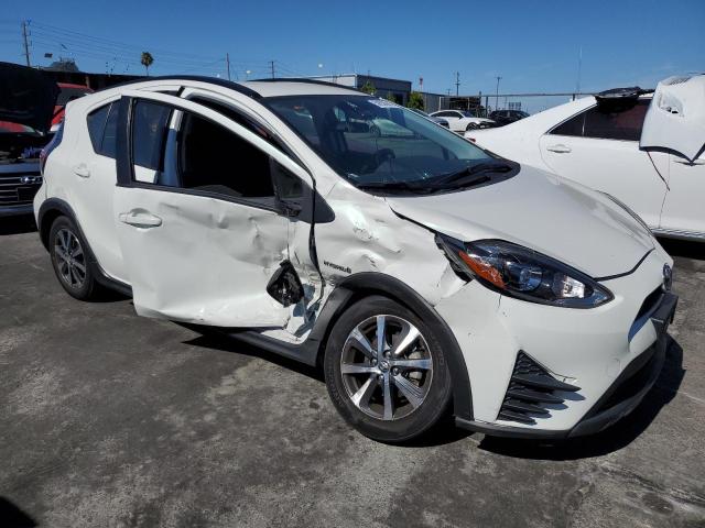 JTDKDTB34J1608797 - 2018 TOYOTA PRIUS C WHITE photo 4