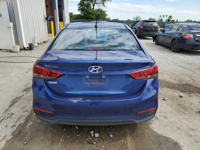 3KPC24A34JE025693 - 2018 HYUNDAI ACCENT SE BLUE photo 6