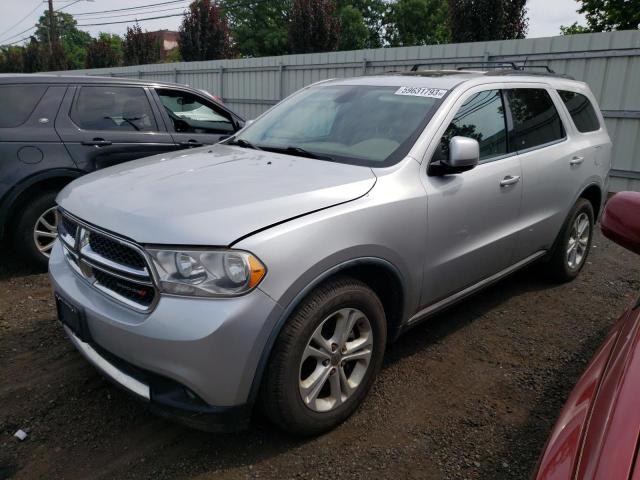 1C4RDJDG2CC121205 - 2012 DODGE DURANGO CREW SILVER photo 1