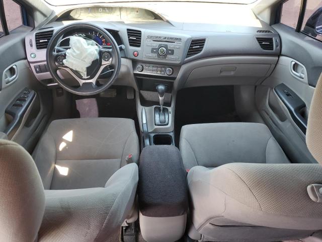 19XFB2F56CE368116 - 2012 HONDA CIVIC LX BLUE photo 8