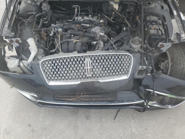 3LN6L5E9XHR602563 - 2017 LINCOLN MKZ RESERVE შავი ფოტო 11