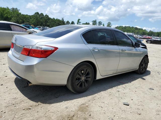 1HGCR2F33EA302563 - 2014 HONDA ACCORD LX SILVER photo 3