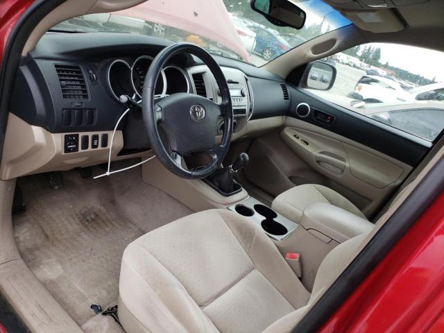 5TEUX42N95Z073288 - 2005 TOYOTA TACOMA ACCESS CAB წითელი ფოტო 8