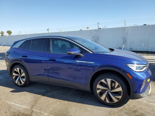 WVGUNPE20MP065333 - 2021 VOLKSWAGEN ID.4 PRO S ლურჯი ფოტო 4