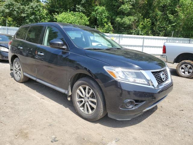 5N1AR2MN4EC691370 - 2014 NISSAN PATHFINDER S BLACK photo 4