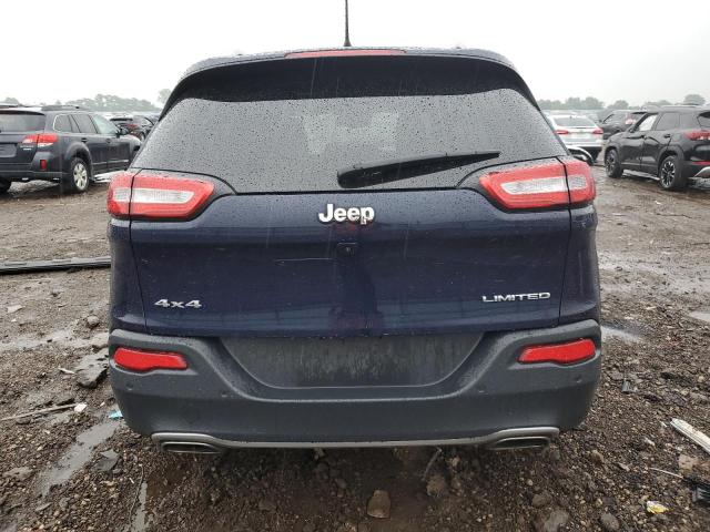 1C4PJMDS6GW239686 - 2016 JEEP CHEROKEE LIMITED BLUE photo 6