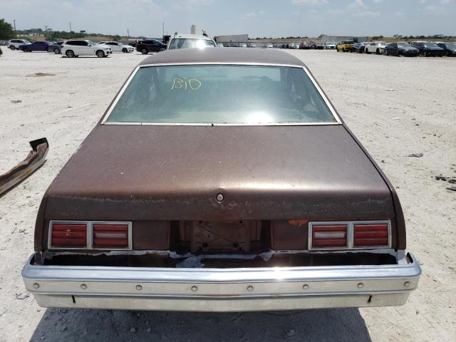 1X27D8W198595 - 1978 CHEVROLET NOVA BROWN photo 6