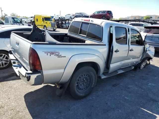 5TEJU62N75Z076052 - 2005 TOYOTA TACOMA DOUBLE CAB PRERUNNER SILVER photo 3