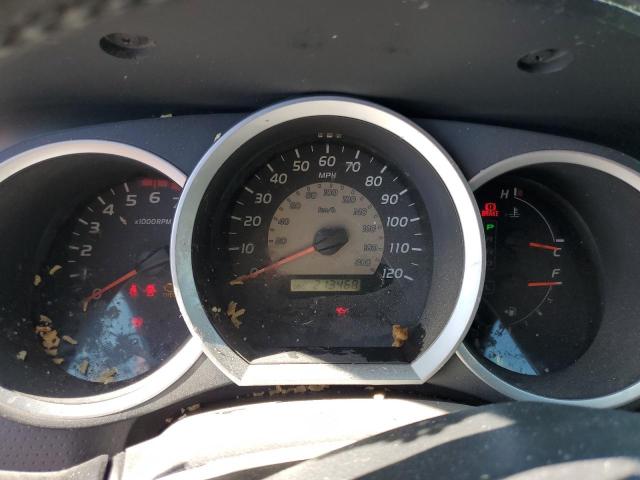 5TEJU62N75Z076052 - 2005 TOYOTA TACOMA DOUBLE CAB PRERUNNER SILVER photo 9