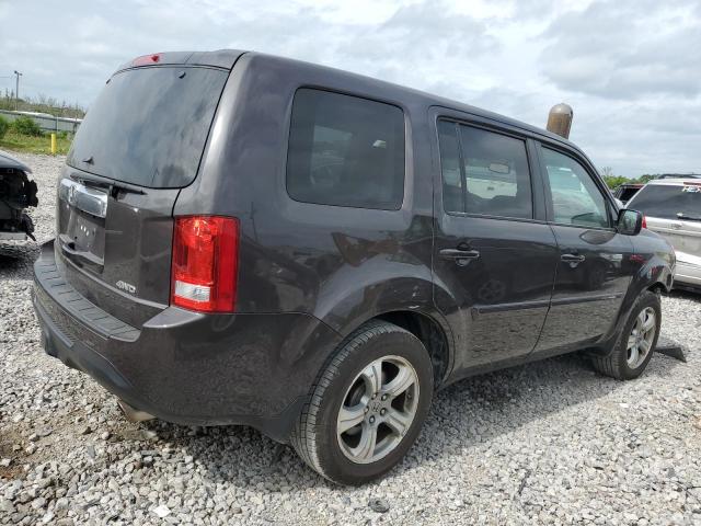 5FNYF4H61EB038914 - 2014 HONDA PILOT EXL CHARCOAL photo 3