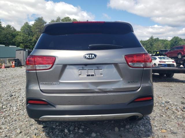 5XYPHDA55GG118834 - 2016 KIA SORENTO EX SILVER photo 6