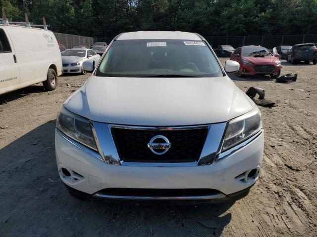5N1AR2MN8DC686199 - 2013 NISSAN PATHFINDER S WHITE photo 5