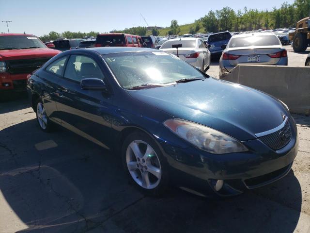 4T1CA30P34U017720 - 2004 TOYOTA CAMRY SOLA SE BLUE photo 4