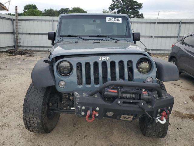 1C4HJWDG6EL313750 - 2014 JEEP WRANGLER U SPORT GRAY photo 5