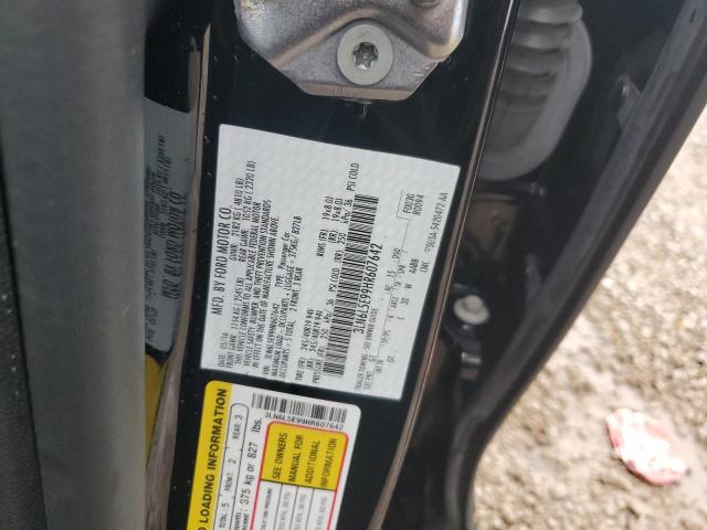 3LN6L5E99HR607642 - 2017 LINCOLN MKZ RESERVE შავი ფოტო 12