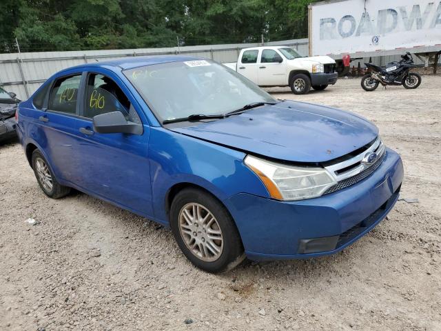 1FAHP3FNXBW189152 - 2011 FORD FOCUS SE BLUE photo 4