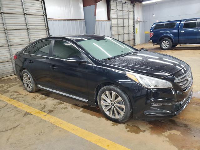 5NPE34AF2HH528063 - 2017 HYUNDAI SONATA SPORT შავი ფოტო 4
