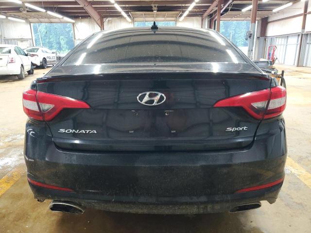 5NPE34AF2HH528063 - 2017 HYUNDAI SONATA SPORT შავი ფოტო 6