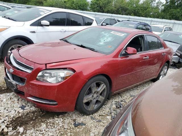1G1ZC5E05CF242961 - 2012 CHEVROLET MALIBU 1LT RED photo 1