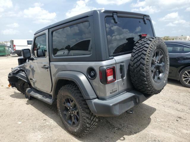 1C4GJXANXMW567303 - 2021 JEEP WRANGLER SPORT SILVER photo 2