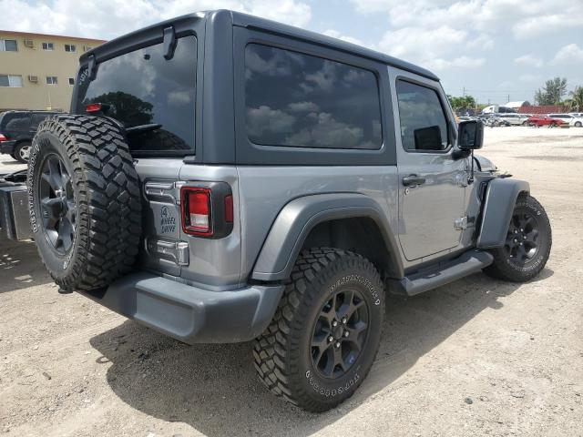 1C4GJXANXMW567303 - 2021 JEEP WRANGLER SPORT SILVER photo 3