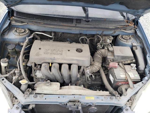 2T1KR32E15C356592 - 2005 TOYOTA COROLLA MA XR BLUE photo 11