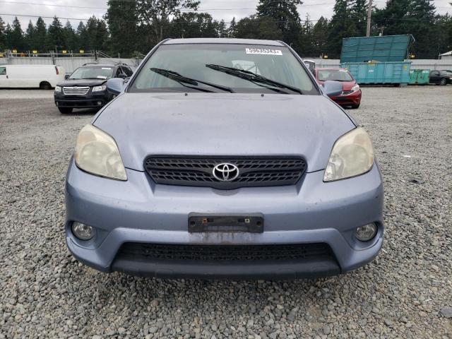 2T1KR32E15C356592 - 2005 TOYOTA COROLLA MA XR BLUE photo 5