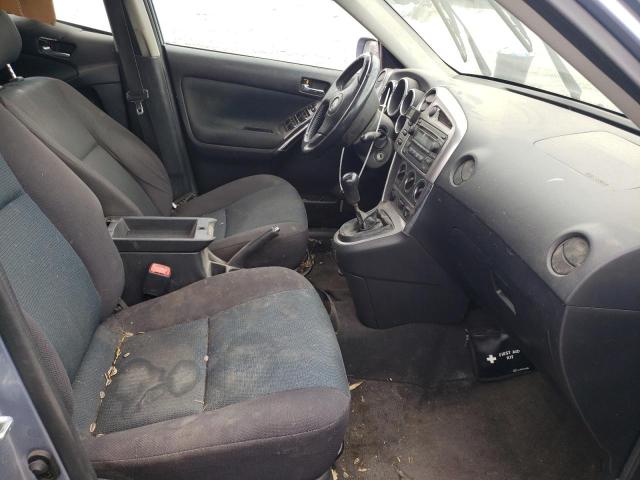 2T1KR32E15C356592 - 2005 TOYOTA COROLLA MA XR BLUE photo 7