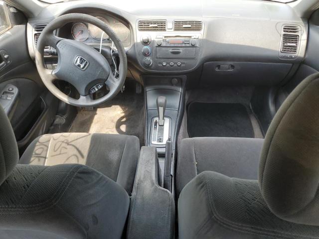 1HGEM22593L078456 - 2003 HONDA CIVIC LX SILVER photo 8