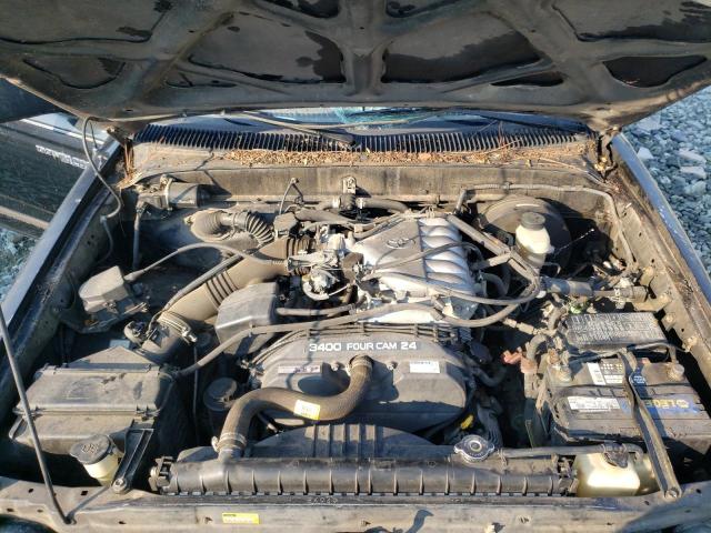 5TEGN92N72Z057067 - 2002 TOYOTA TACOMA DOUBLE CAB PRERUNNER BLACK photo 7