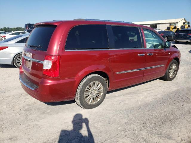 2C4RC1CG0ER329579 - 2014 CHRYSLER TOWN & COU TOURING L RED photo 3