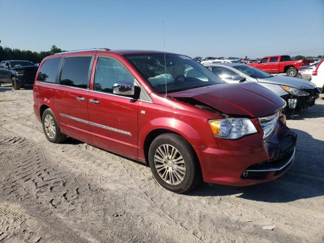 2C4RC1CG0ER329579 - 2014 CHRYSLER TOWN & COU TOURING L RED photo 4