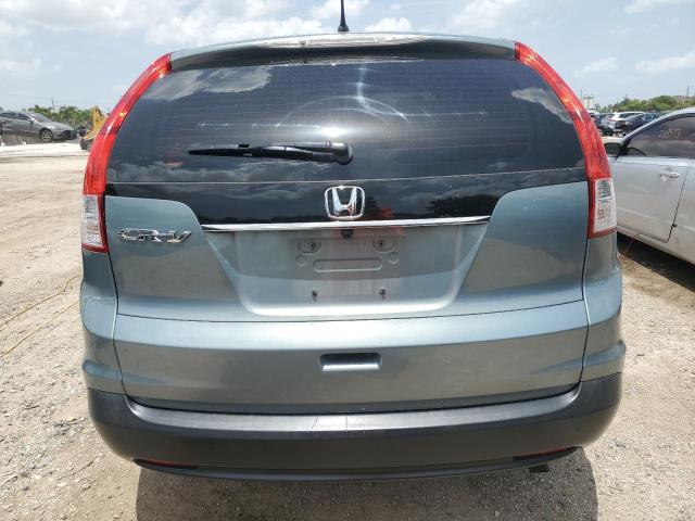 5J6RM3H33CL032143 - 2012 HONDA CRV LX GREEN photo 6