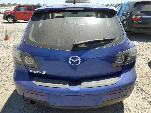 JM1BK344071634852 - 2007 MAZDA 3 HATCHBACK BLUE photo 6