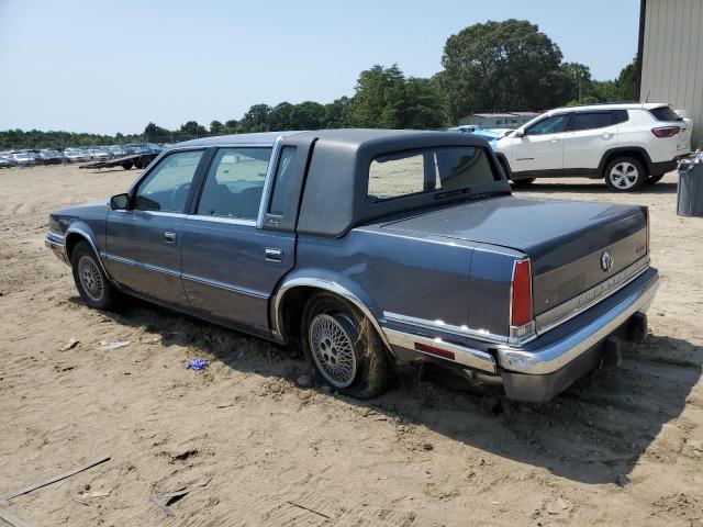 1C3XY66R0LD818958 - 1990 CHRYSLER NEW YORKER FIFTH AVENUE BLUE photo 2