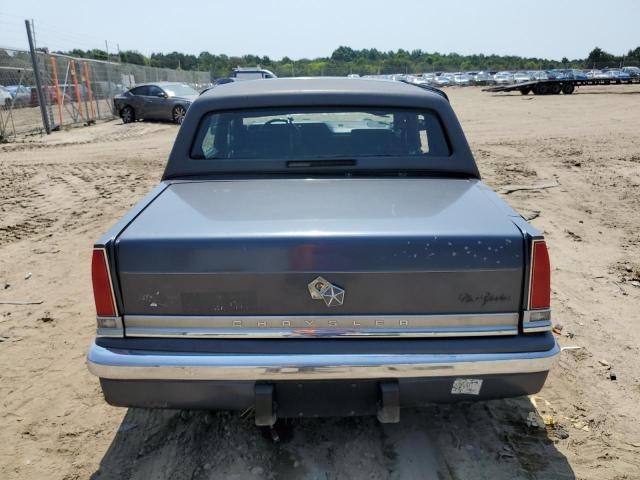 1C3XY66R0LD818958 - 1990 CHRYSLER NEW YORKER FIFTH AVENUE BLUE photo 6