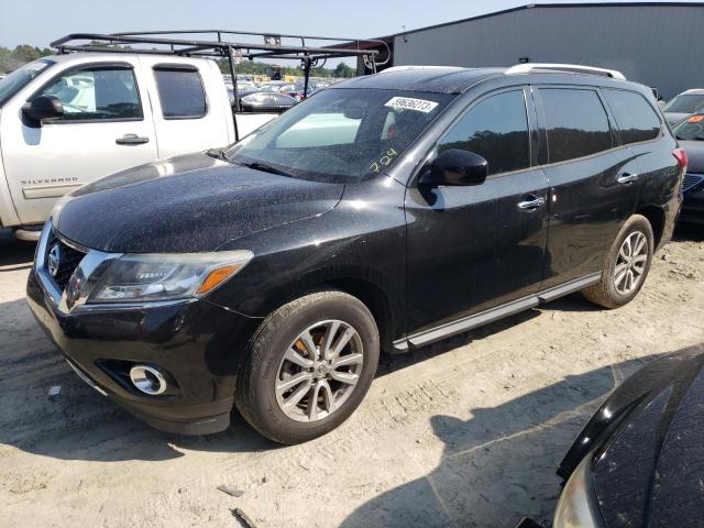 5N1AR2MN0GC606589 - 2016 NISSAN PATHFINDER S BLACK photo 1