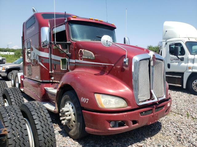 1XKAD49X2DJ334793 - 2013 KENWORTH CONSTRUCTI T660 BURGUNDY photo 1