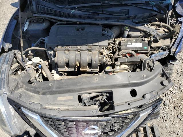 3N1AB7AP5HY271983 - 2017 NISSAN SENTRA S BLUE photo 11