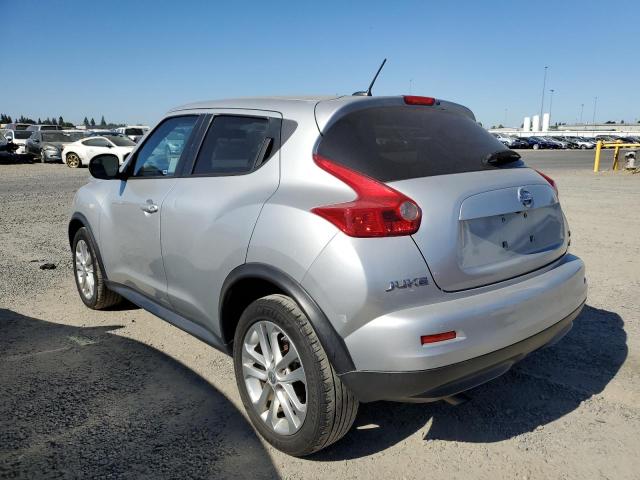 JN8AF5MR0ET355253 - 2014 NISSAN JUKE S SILVER photo 2