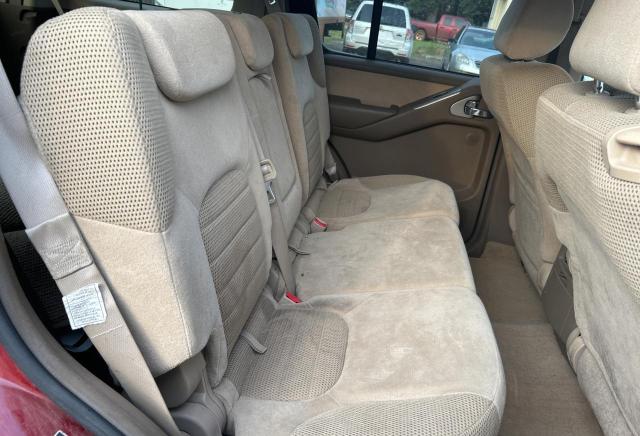 5N1AR18U16C626490 - 2006 NISSAN PATHFINDER LE BURGUNDY photo 6